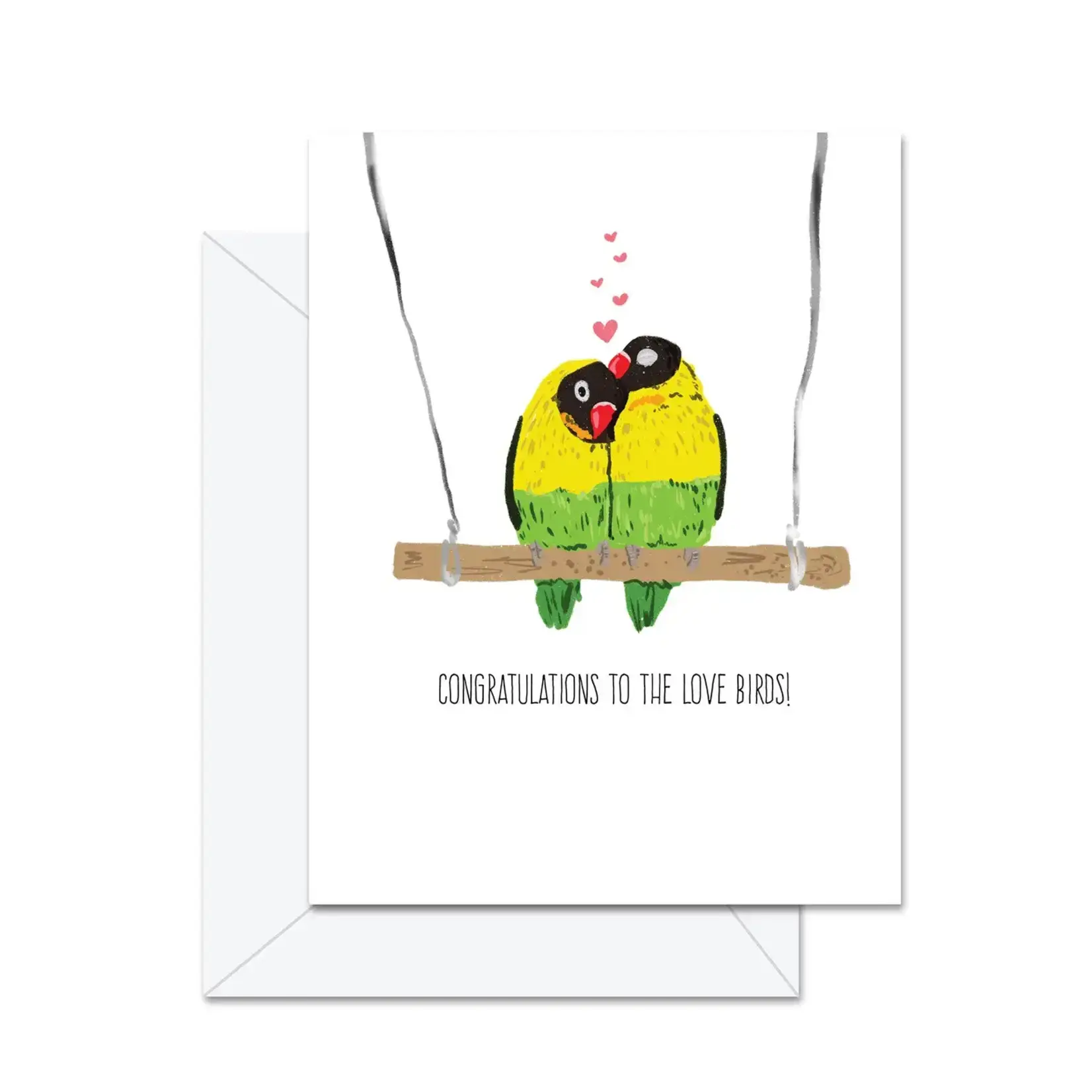Card, Congratulations To The Love Birds
