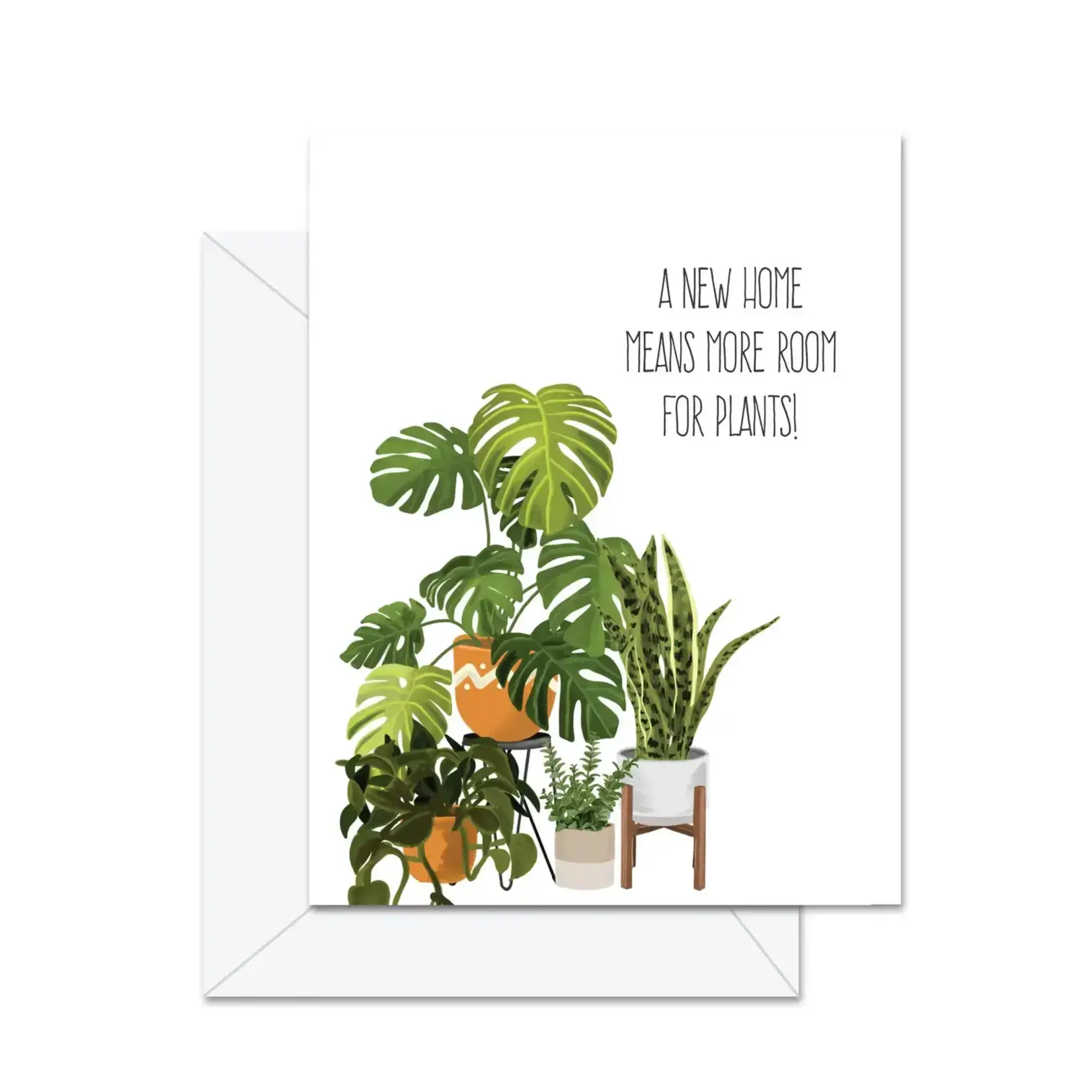 Card, A New Home Means More Room For Plants!