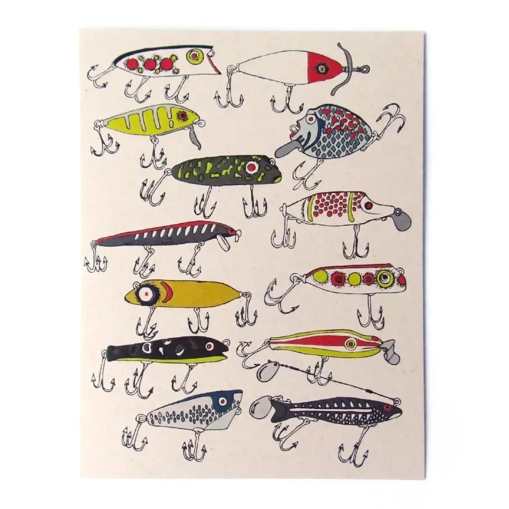 Card, Fishing Lures