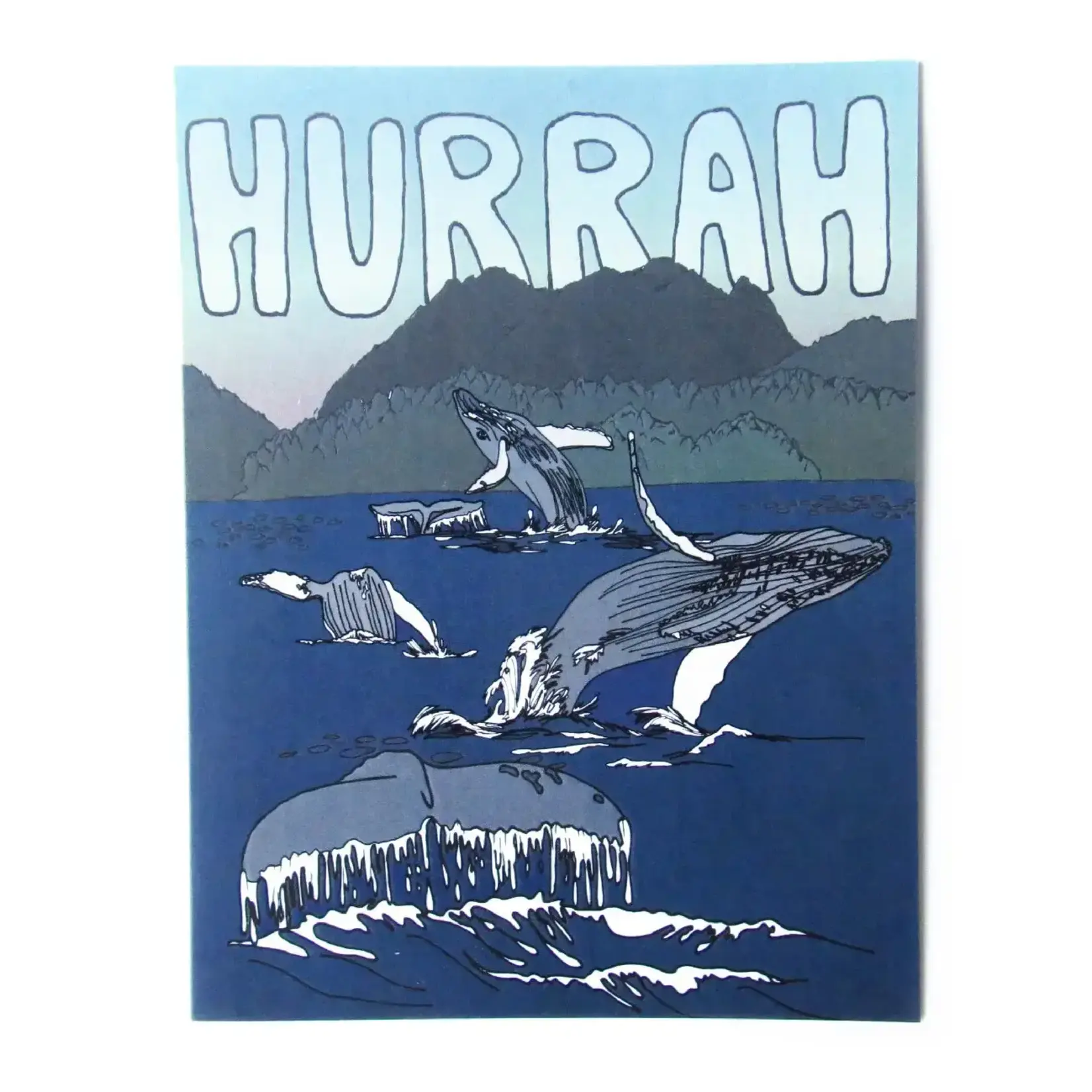 Card, Hurrah Whales