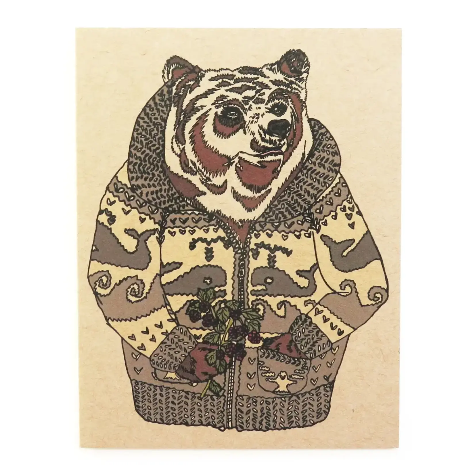 Card, Cozy Bear Sweater