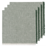Napkin, Chambray Jade 18 in