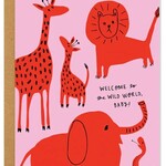 Card, Wild World New Baby