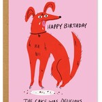 Card, Delicious Cake Birthday