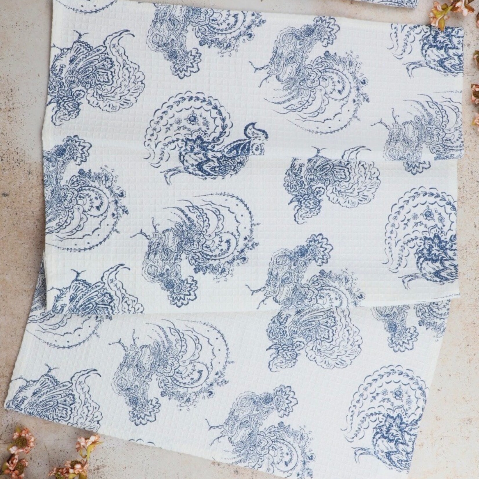 Tea Towel, Backyard Rooster