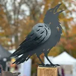 3D Metal Crow