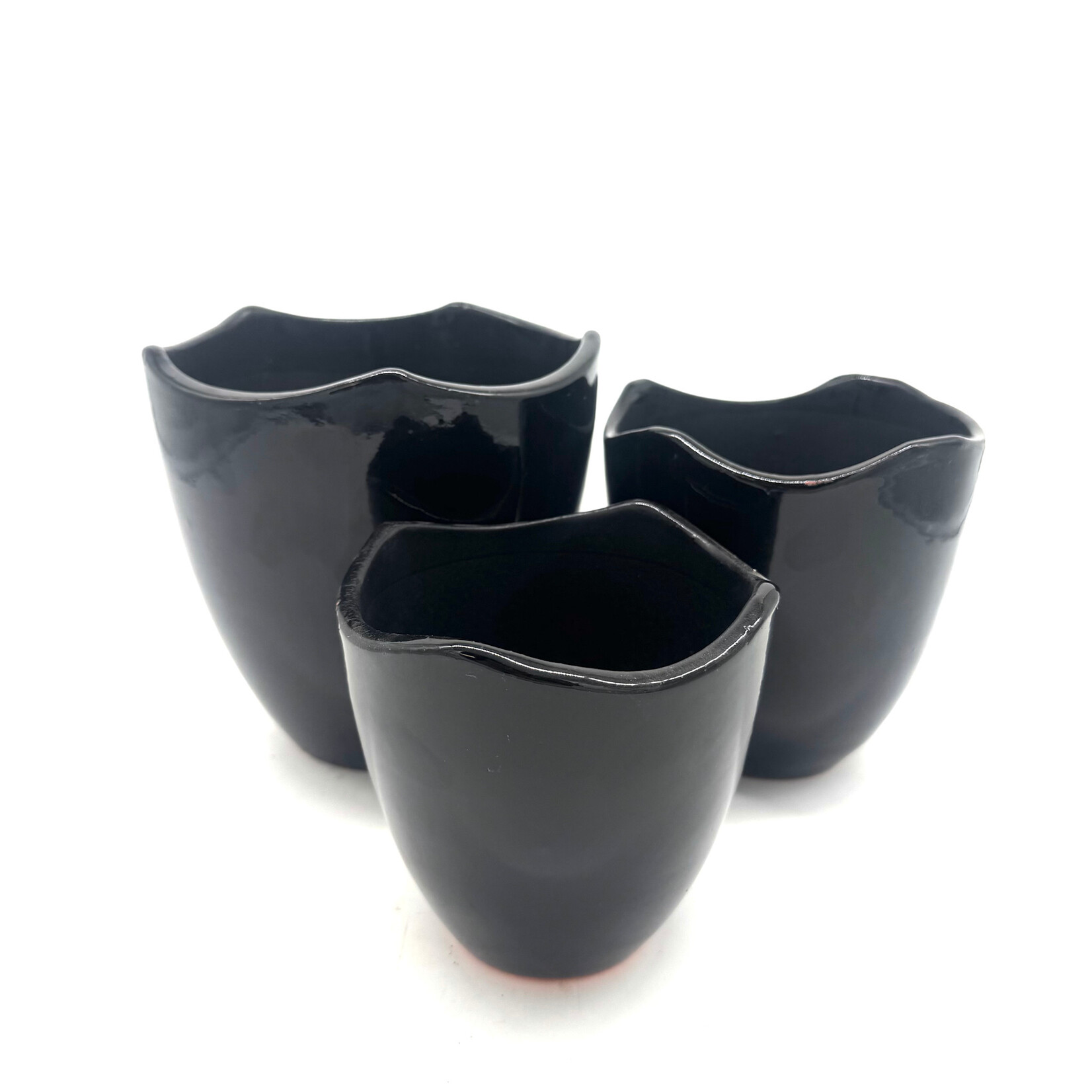Potcover, Wave Black 7 in