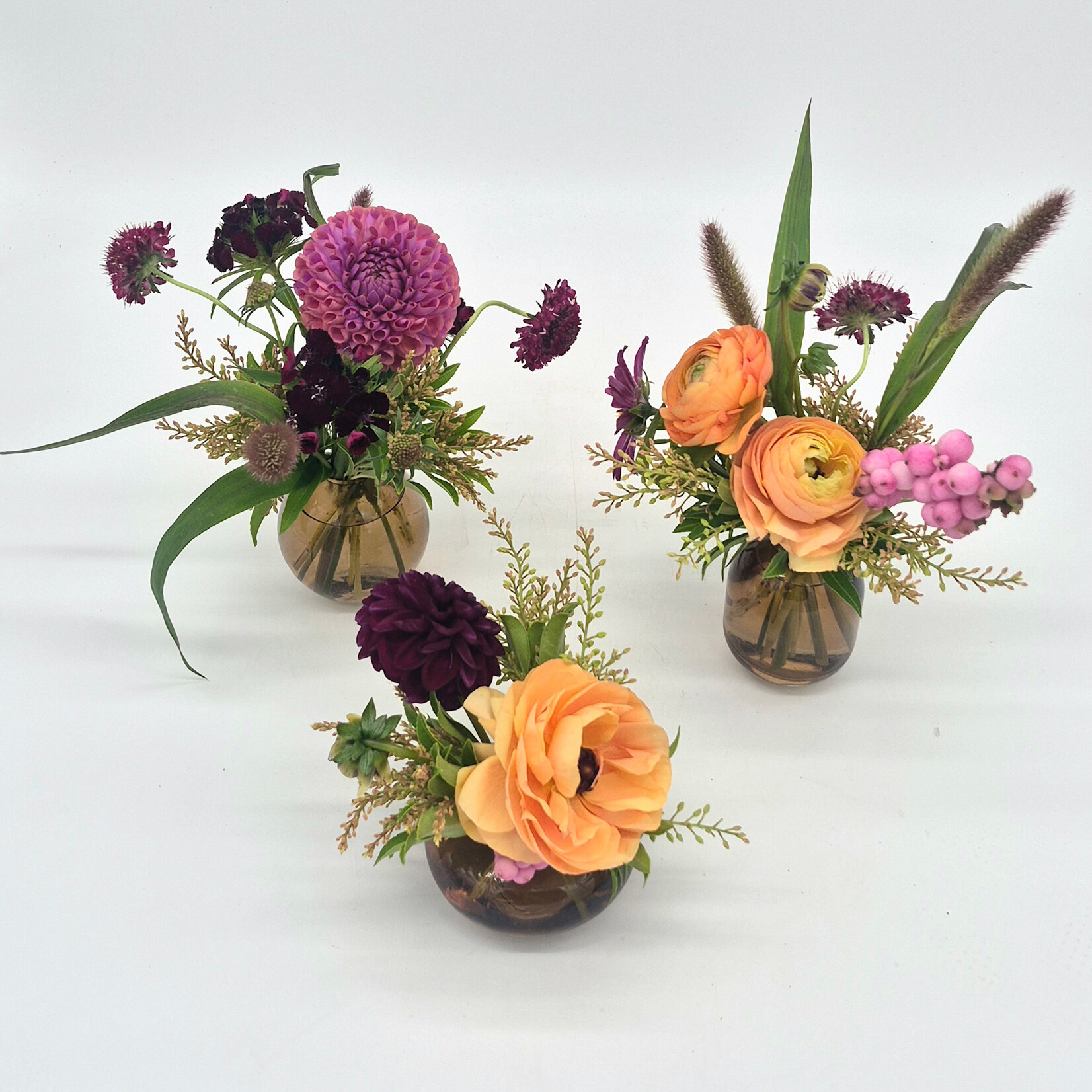 Workshop, Autumn Arranged, Bud Vase Trio, Oct 22 2026 6:30PM