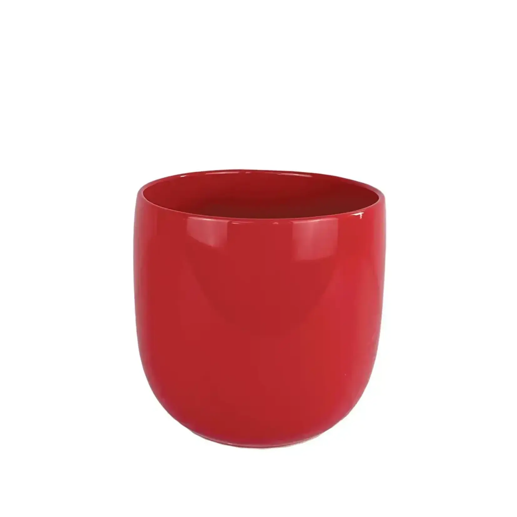 Potcover, Lana Shiny Red 8in