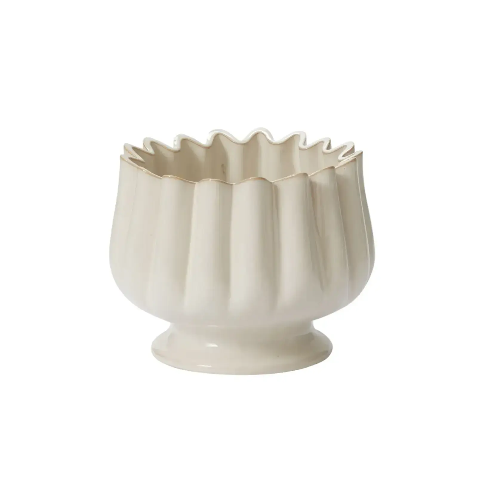 Vase, Tulipa Compote 7in