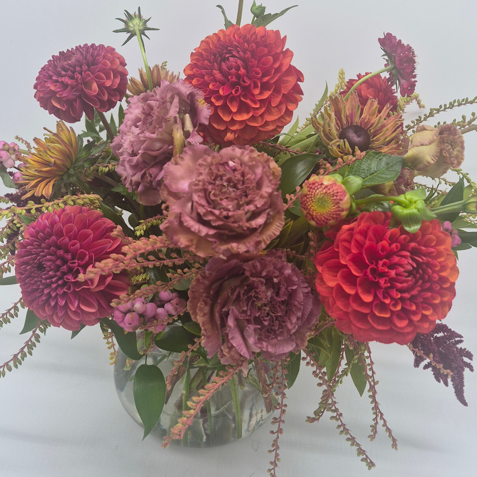 Autumn Bowl, Seasonal Flower Arrangement