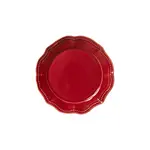Plate, Red Dessert Almara Rubi