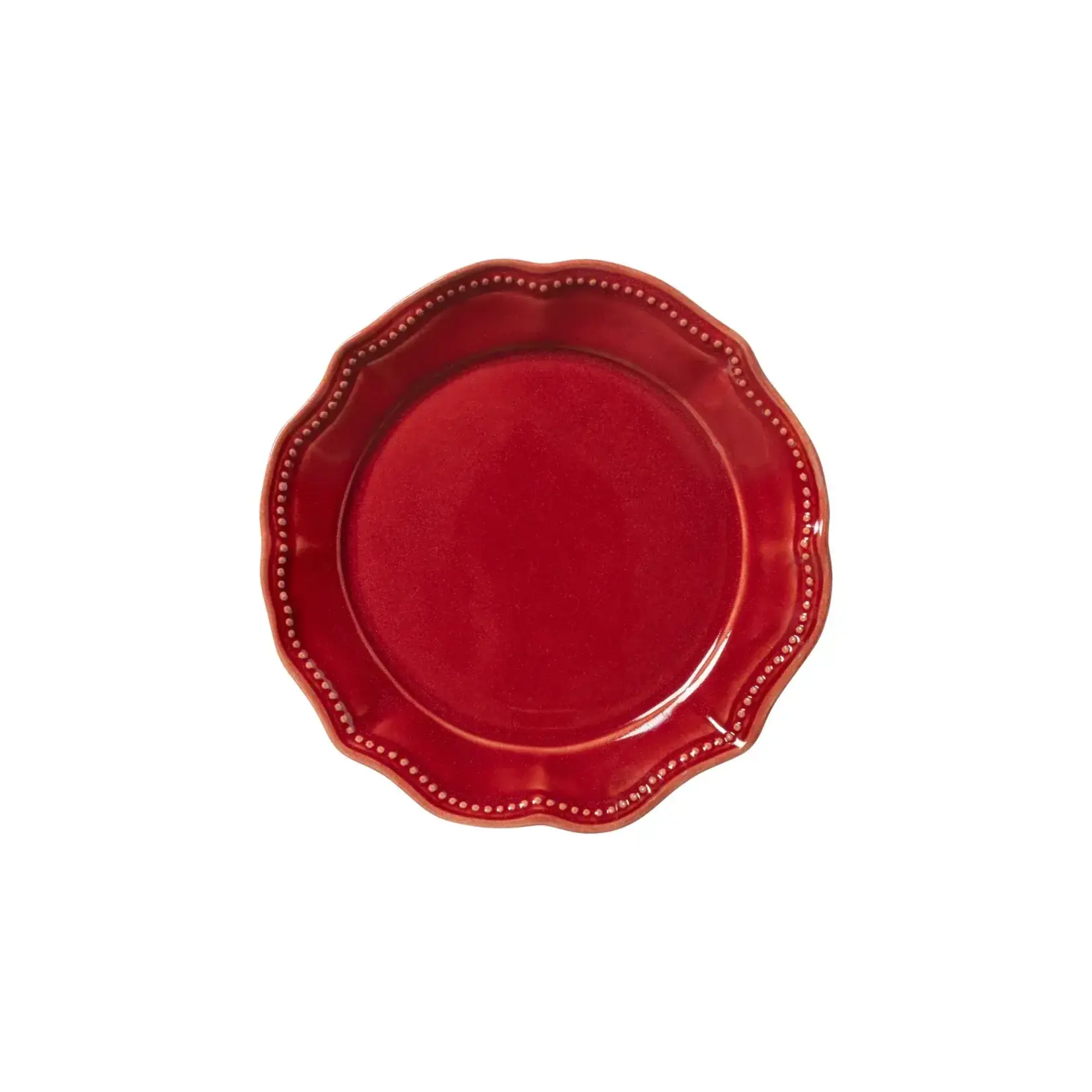 Plate, Red Dessert Almara Rubi