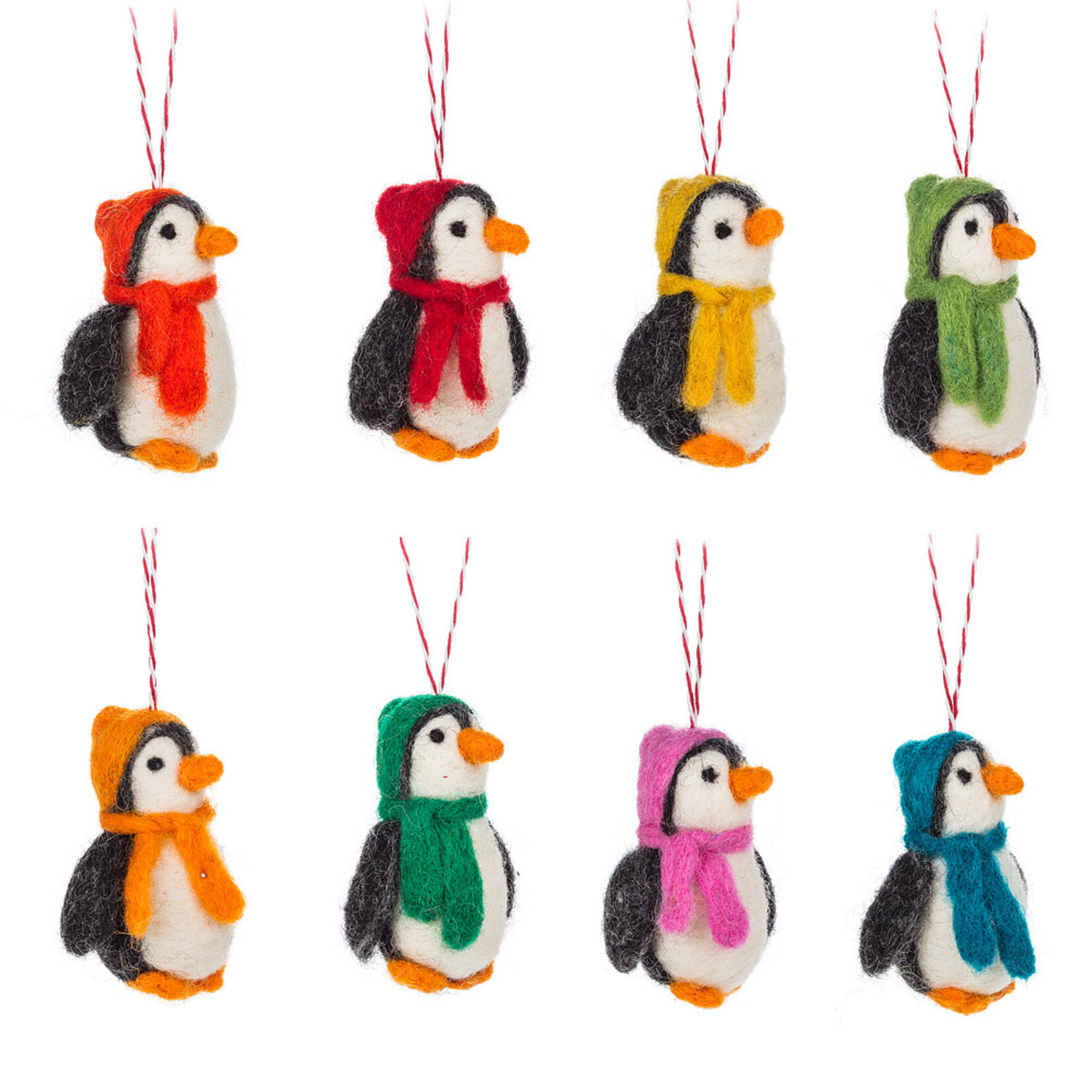 Ornament, Penguin with Hat