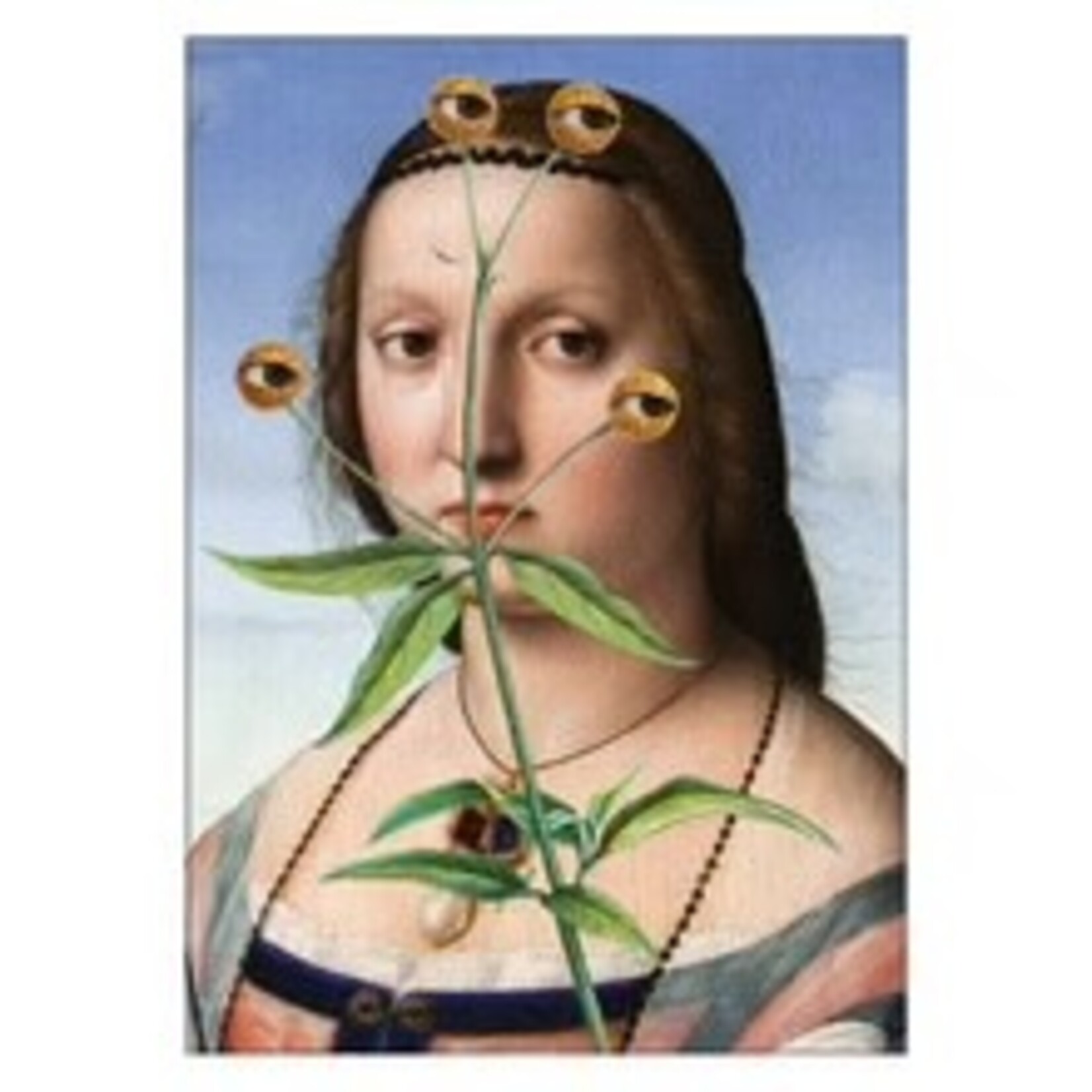 Card, Flower Eyes