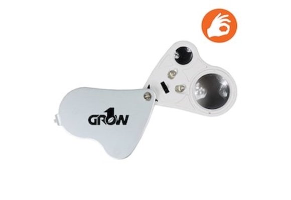 Grow 1 illuminated double loupe 30x & 60x