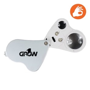 Grow 1 illuminated double loupe 30x & 60x