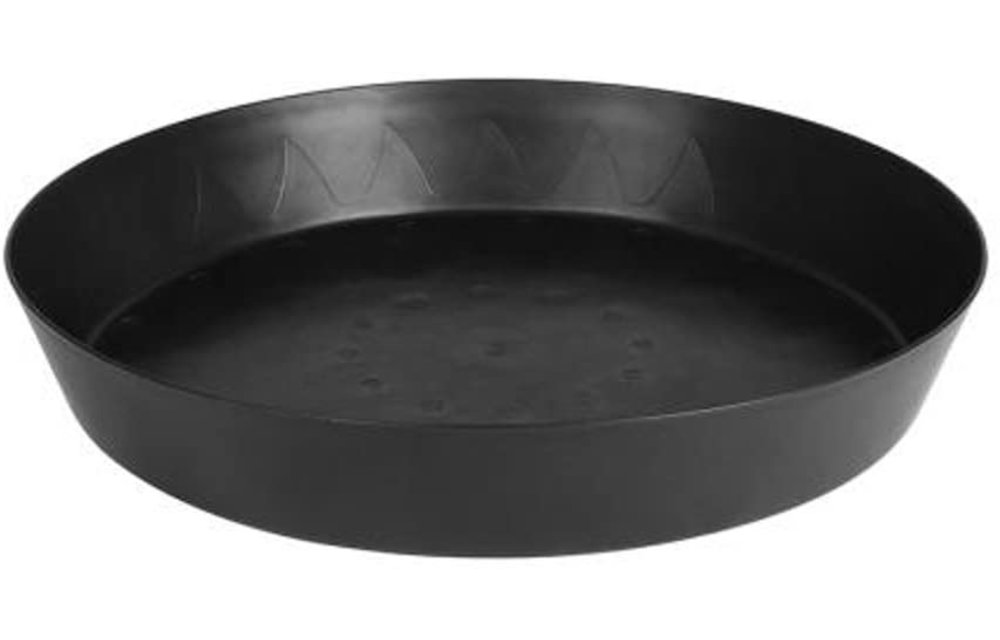 Gro pro heavy duty black saucer 20” tall sides