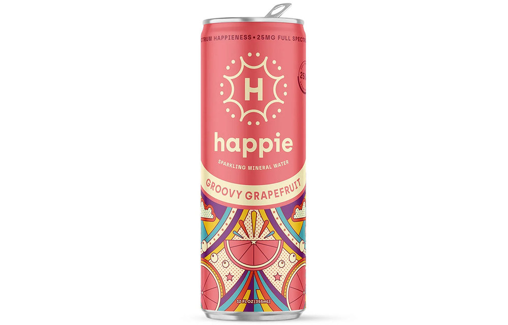Happie - Groovy Grapefruit - Sparkling Mineral Water