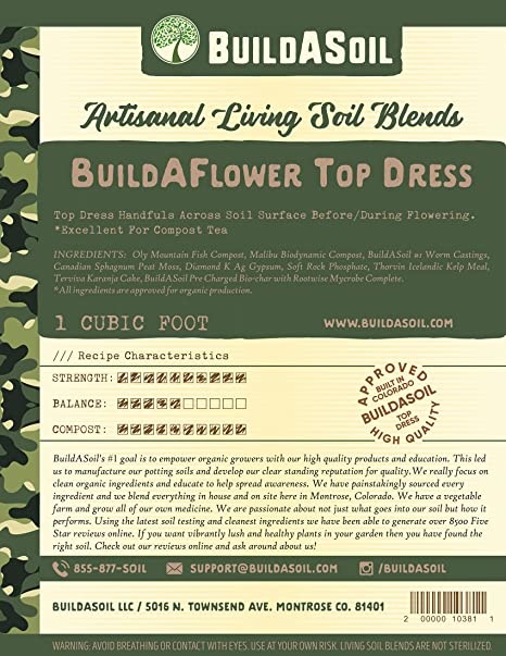 B.A.S build a flower top dress kit 1CF