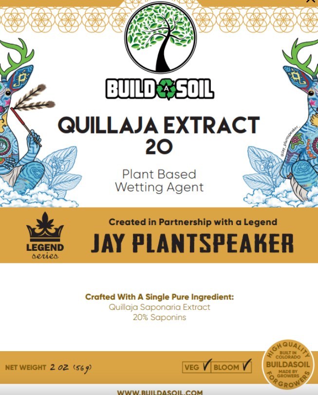 Build a soil quillaja extract 20 - 8oz