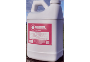 Build a soil liquid peach extract 1/2 gallon