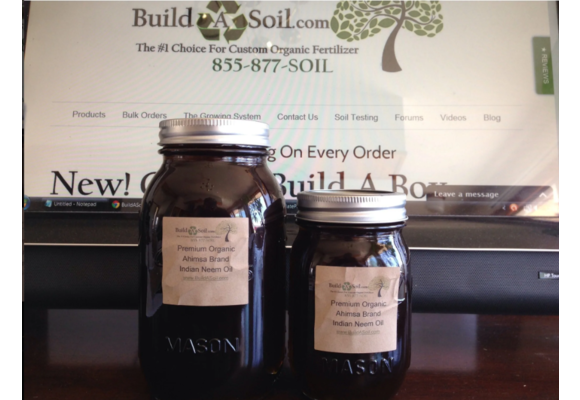 Build a soil Neem oil pint