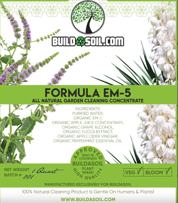 B.A.S EM-5 cleaning concentrate quart
