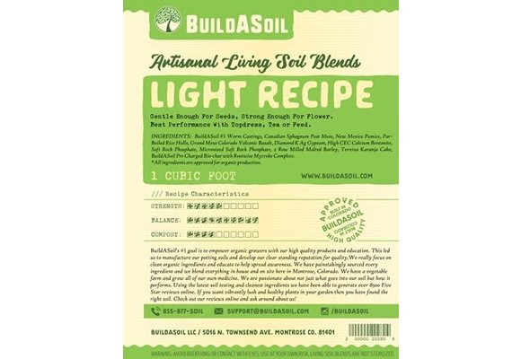 BAS Light soil 1 cubic foot