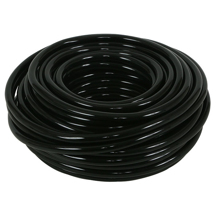 Hydroflow black vinyl tube 5/8” OD