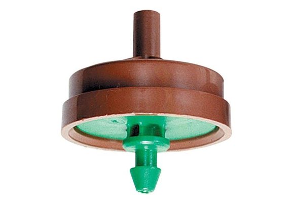 Netafim techflow emitter w/nipple outlet 2 gph