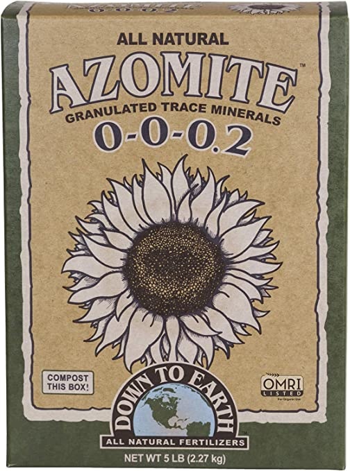 DTE azomite granulated 5lbs