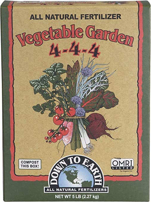 DTE vegetable garden 4-4-4 5lbs