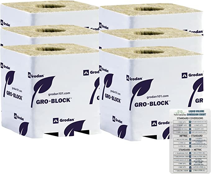 GroDan Gro-block medium 4” 6 pack