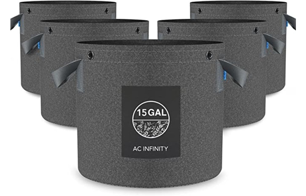 AC infinity 15 gal fabric 5pk