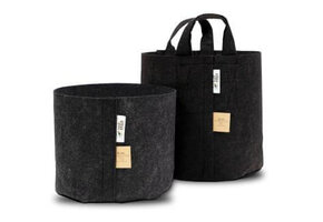 Root pouch 5 gallon black fabric