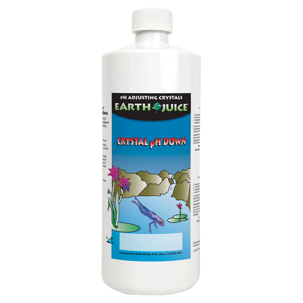 Earth juice crystal ph down