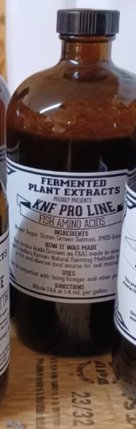 B.a.s knf fish amino acids