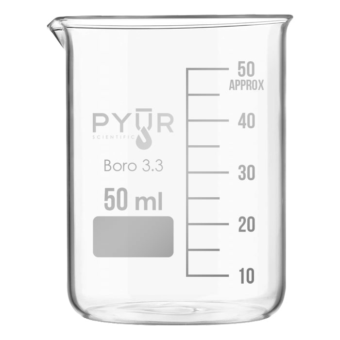 50ml glass beaker
