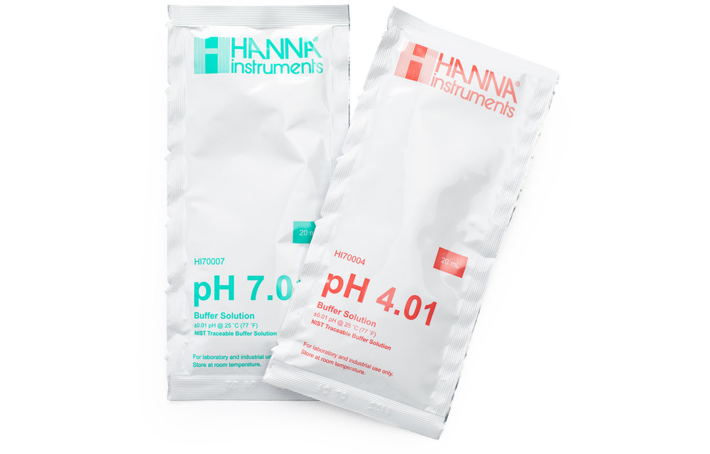 Hanna Calibration solution 4.0 and 7.0