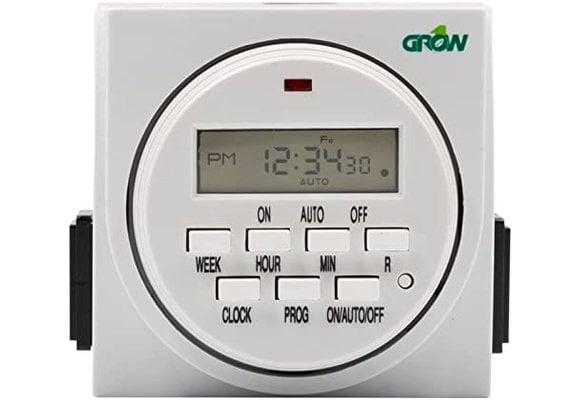 Grow1 120v dual outlet timer