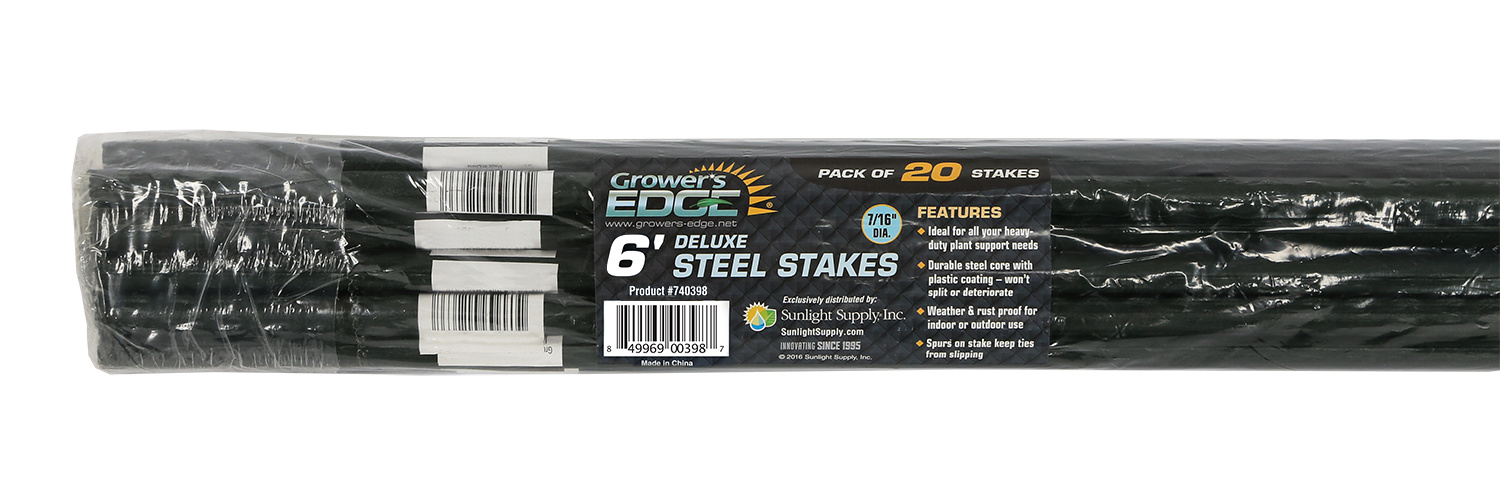 Growers edge deluxe 6’ stake 20 pack