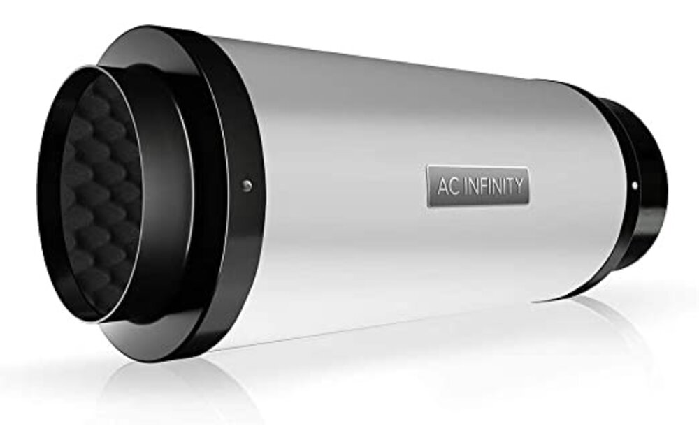 Ac infinity duct silencer 4”