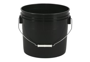 3 gallon black bucket