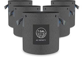 AC infinity 7 gal fabric 5pk