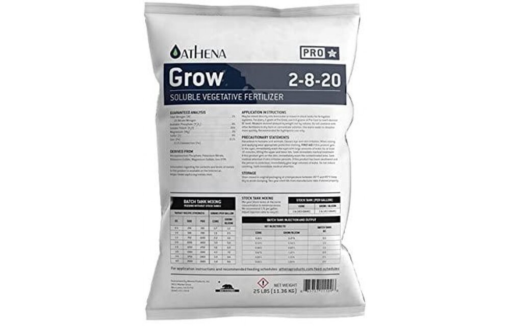 Athena pro grow 25lbs