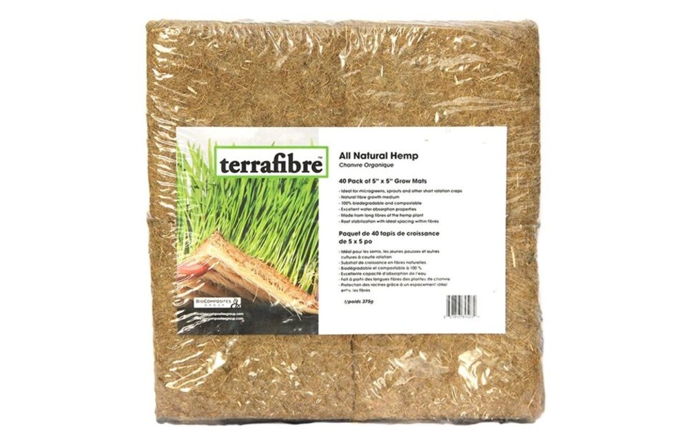 Terrafibre 5” x 5” mats 40 pack