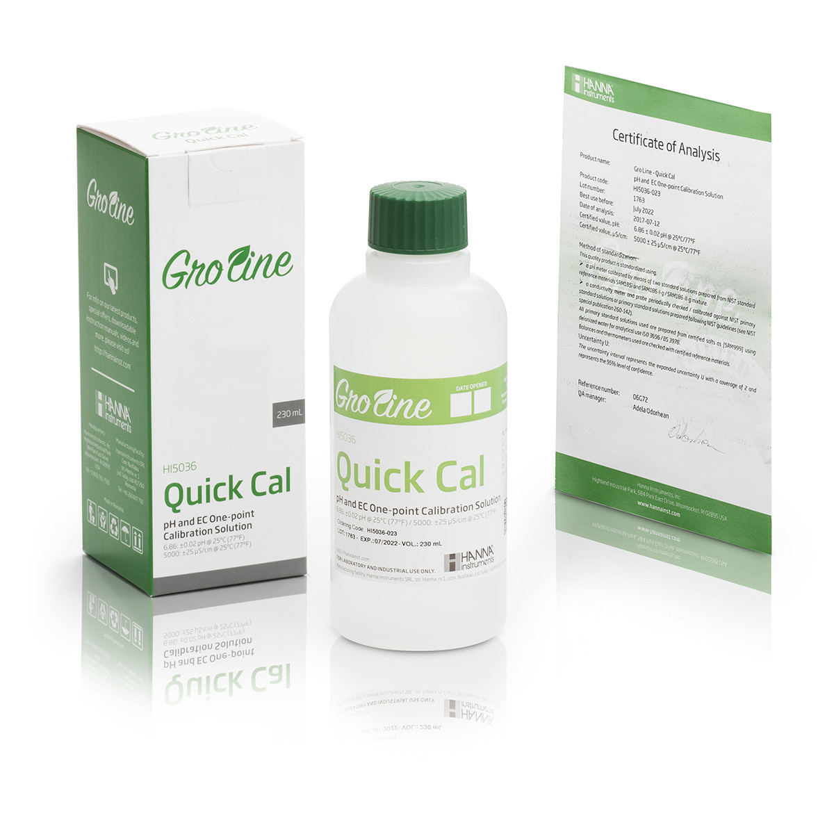 Hanna Groline quick cal 230ml