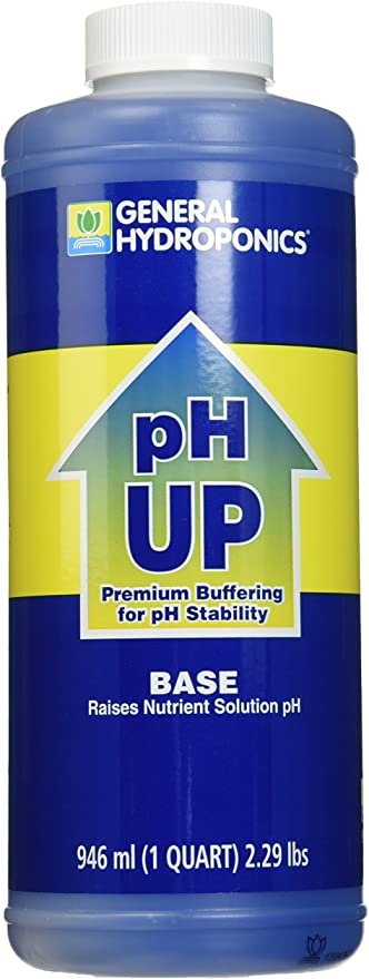 General hydroponics ph up 1 quart