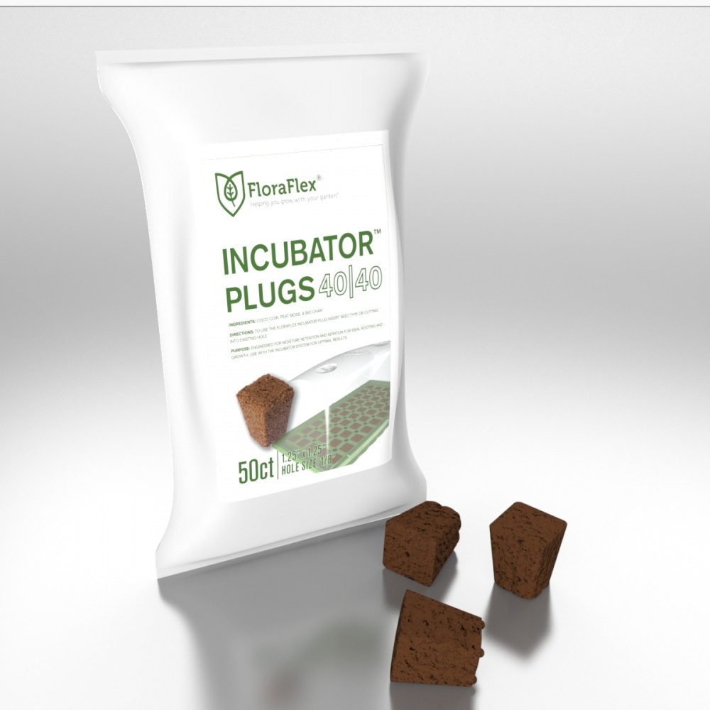 FloraFlex incubator plugs 50 40/40